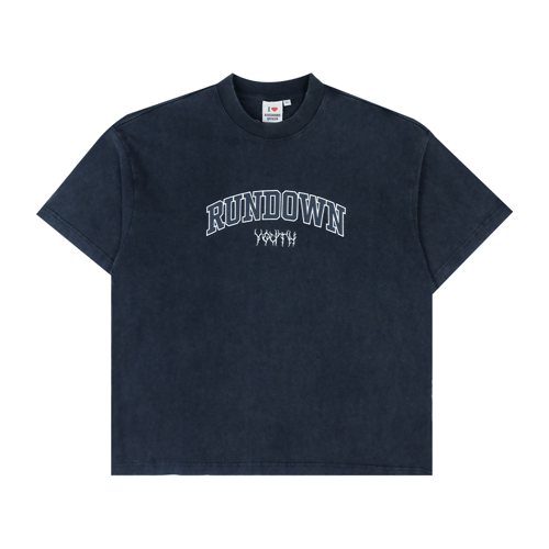 RUNDOWNYOUTH DARK MATTER 054 T-SHIRT BLACK