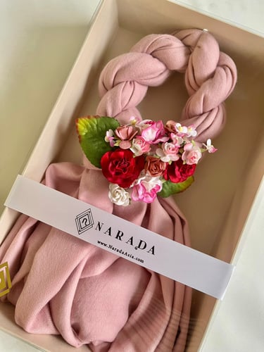 มาลัยผ้าคลุมไหล่ มาลัยผ้าพันคอ MF4