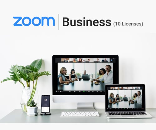 Zoom Business 10 Licenses 1 Year