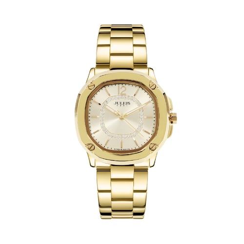 นาฬิกา Julius JA-931 E สายสแตนเลส สีทอง