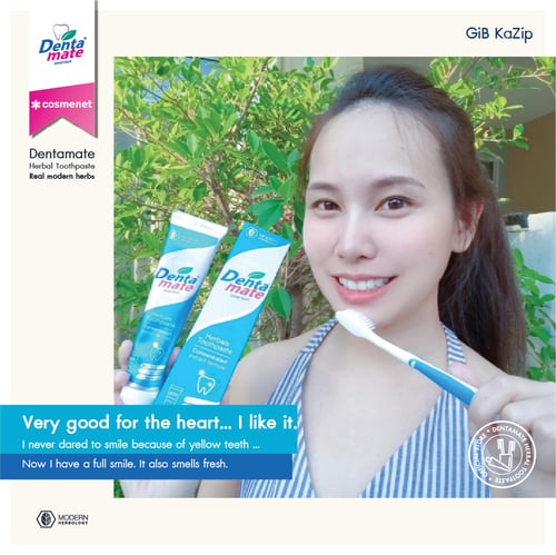 Dentamate: A novel choice of toothpaste for those who care about health