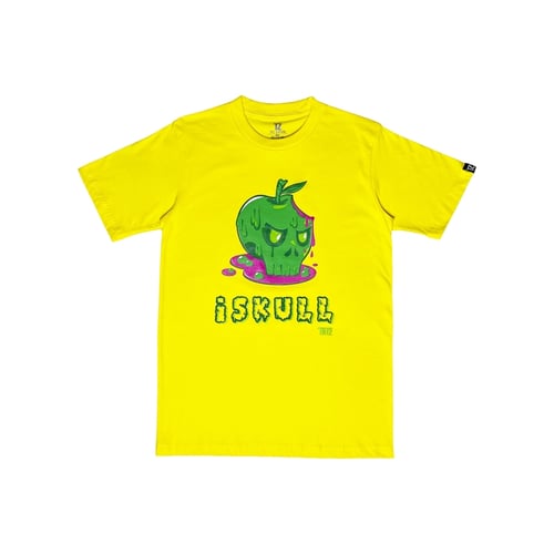 TZ WORLDWIDE I SKULL T-SHIRT YELLOW