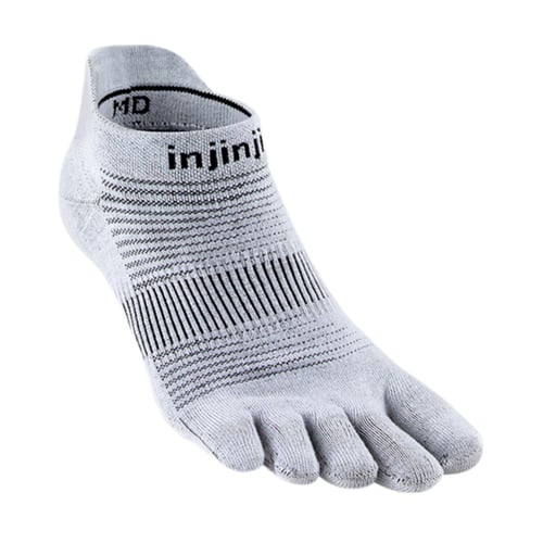 ถุงเท้าวิ่งแยกนิ้ว Injinji Run Original Weight No Show Unisex