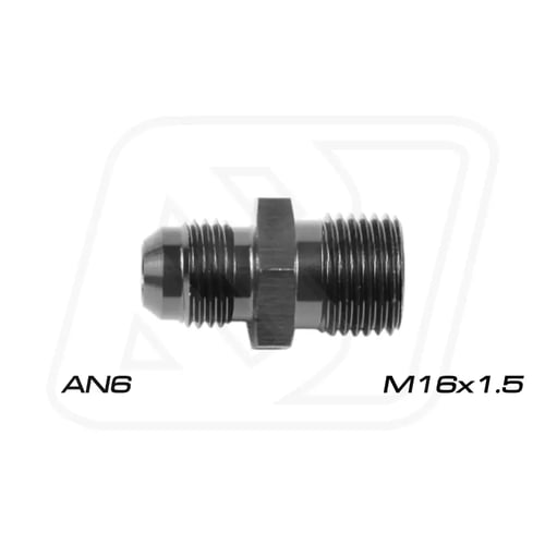 Billion ข้อลดเกลียว M16x1.5 ออก AN6/AN8/AN10 (BLUE/BLACK)