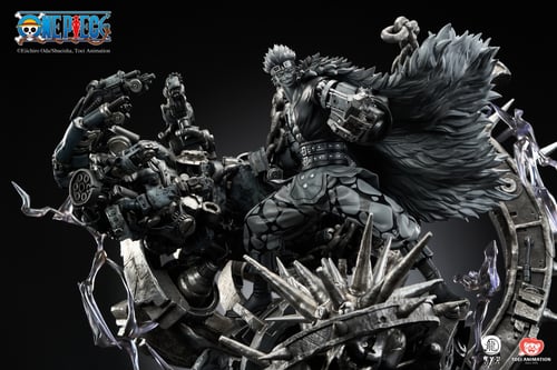 [แบบขาวดำ] Eustass Kid กัปตันคิด by Ryu Studio (มัดจำ) [[SOLD OUT]]