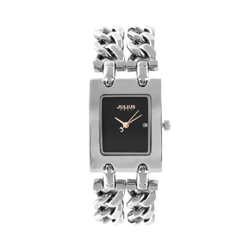 นาฬิกา Julius JA-876 K สายสแตนเลส สีเงิน