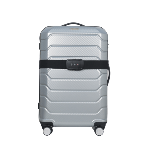 PEGASUS STRAP  สายรัดกระเป๋าเดินทาง สีดำ