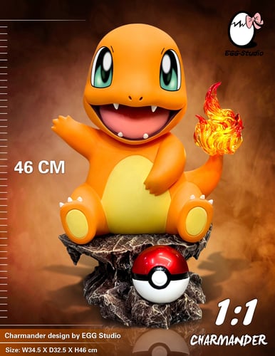 ใหญ่ ฮิโตะคาเงะ Charmander by Egg Studio (มัดจำ) [[SOLD OUT]]