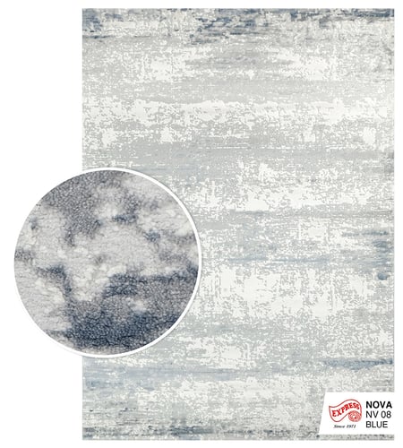 พรมรุ่นโนว่า NOVA (L) NV08 L 160x230 ซม. BLUE