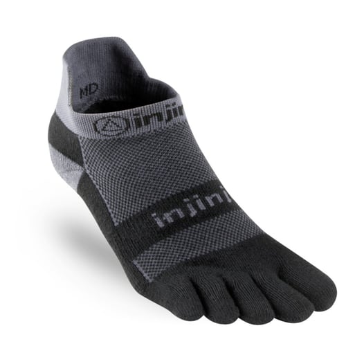 ถุงเท้าวิ่งแยกนิ้ว Injinji Run Midweight No Show Unisex