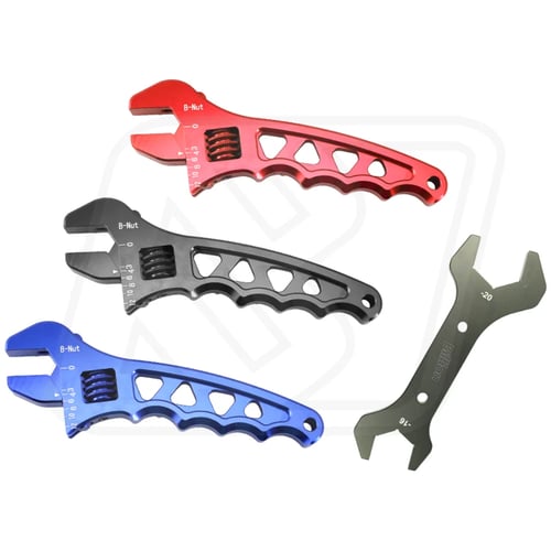 Billion ประแจเลื่อนอลูมิเนียม ปรับขนาดได้ / AN16–AN20 BLACK / BLUE / RED]