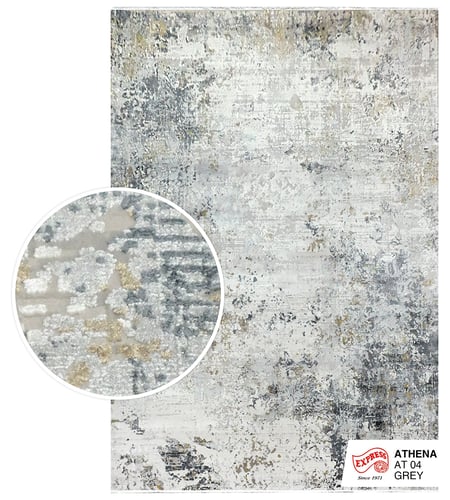 ATHENA (XXL) RUG AT04 XXL 300x400 CM. GREY