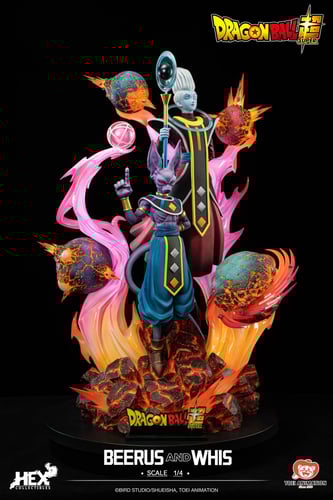 Beerus & Whis บิลส์ วิส by Hex Collectibles (มัดจำ)