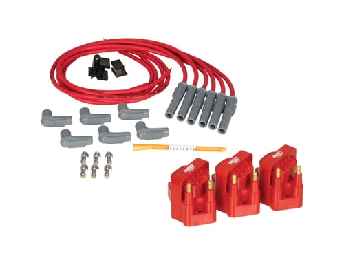 MSD เซตคอยล์+สายหัวเทียนสำหรับเครื่อง 6 สูบ