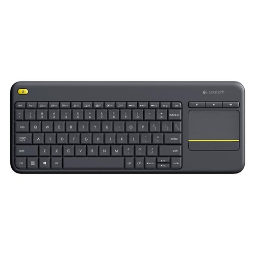 Logitech Wireless Touch Keyboard K400 Plus (Black)(TH/EN)