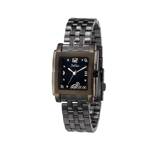 นาฬิกา Julius JA-355 I สายสแตนเลส สีดำ