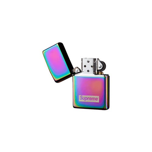 SUPREME ZIPPO IRIDESCENT LIGHTER FW16