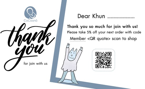 CoCoono Member สมัครสมาชิก CoCoono club เพื่อสะสมเเต้ม เเละส่วนลดพิเศษ