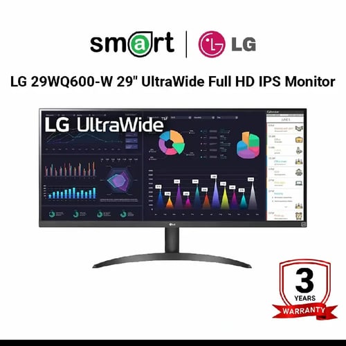 LG 29WQ600-W 29" UltraWide Full HD IPS Monitor with AMD FreeSync