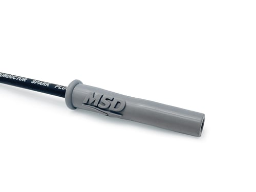 สายหัวเทียน มอเตอร์ไซค์ MSD 8.5 มิล แบบหัวตรง ยาว 50 ซม.