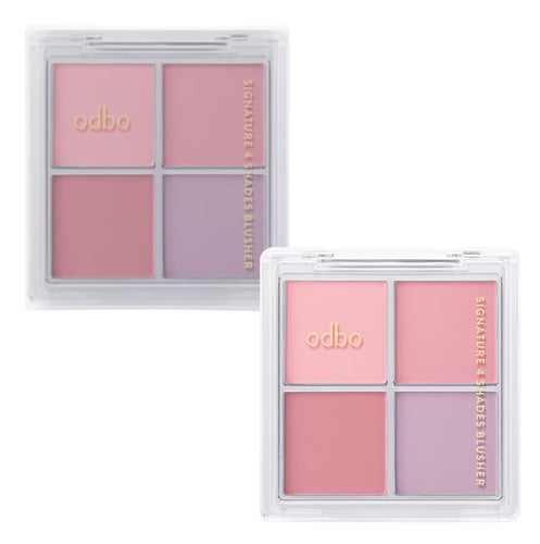 ODBO Signature 4 Shades Blusher 10g. OD1309