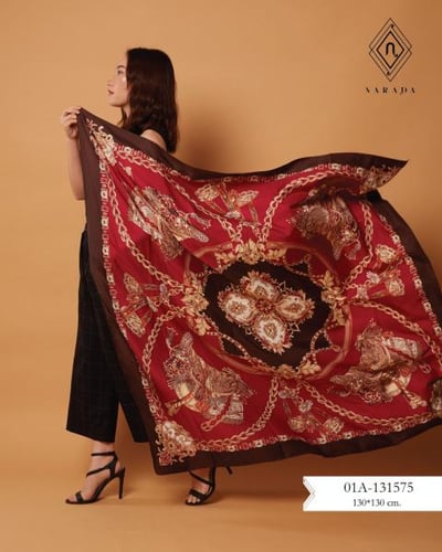 ผ้าพันคอพิมพ์ลาย 01A-131575 