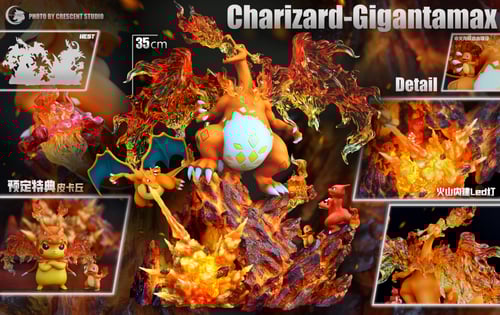 Charizard ลิซาด้อน 3 in 1 Cresent Studio (มัดจำ) [[SOLD OUT]]