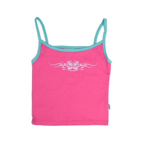 V.G.H BUTTERFLY HABICUS TANK TOP RASBERRY