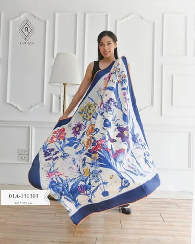 ผ้าพันคอพิมพ์ลาย 01A-131303 