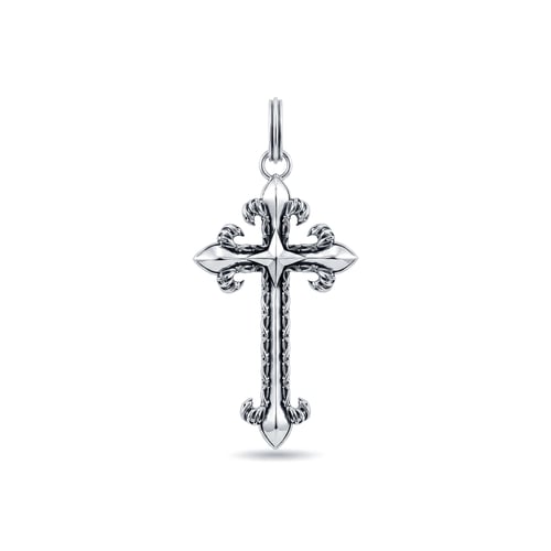 Rituals Cross Braided Pendant Oversized