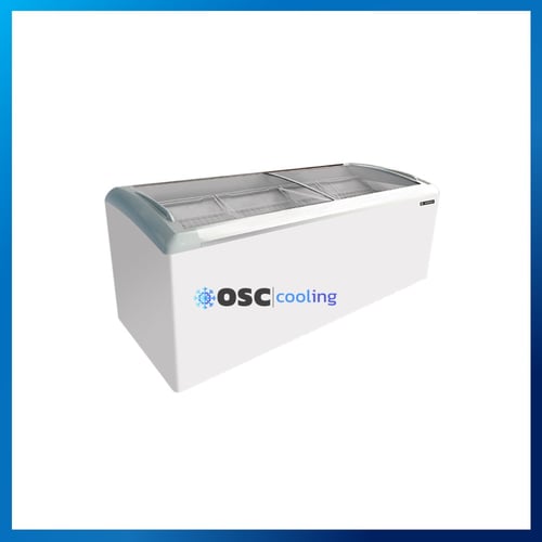 ตู้แช่แข็งบานกระจกโค้ง 14.8 คิว [SNC-0435]