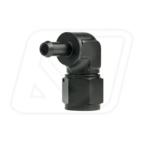 Billion ข้อต่อ 90 องศา AN10 ออกหางปลา 3/8 (BLACK)