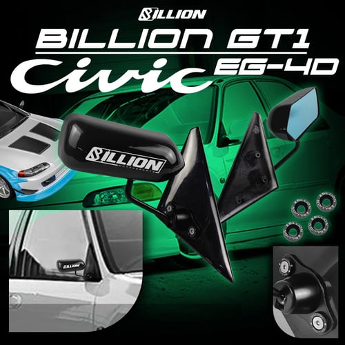 กระจกมองข้าง Billion GT1 Honda Civic EG4D