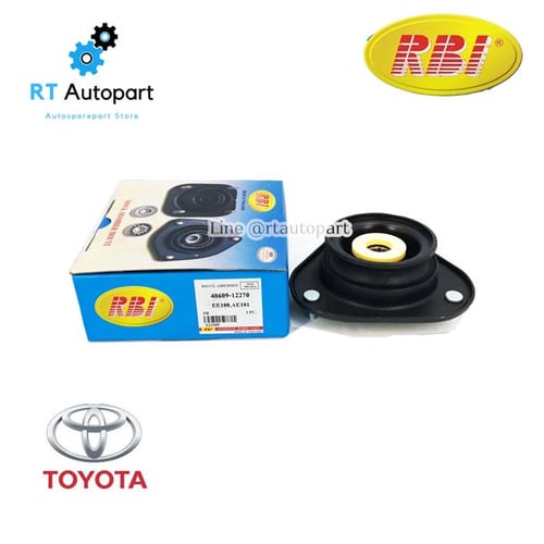 RBI เบ้าโช้คหน้า Toyota AE101 EE100  EE101 AE100 / เบ้าโช๊คอัพหน้า AE เบ้าโช้คอัพหน้า AE สามห่วง ไฮทอล์ค / 48609-12270