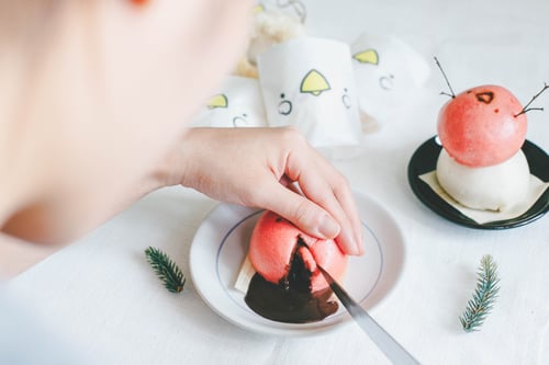 เตรียม ขนม ของไหว้ พระตรีมูรติ