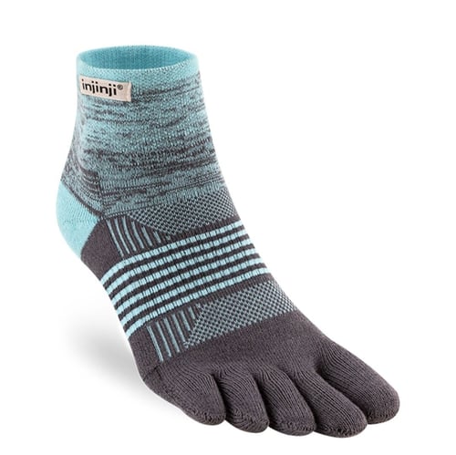 ถุงเท้าวิ่งเทรล Injinji Trail Midweight Mini Crew Women ผู้หญิง