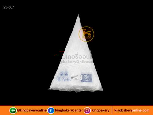 ห่อถุงบีบใส 12" (1x100)