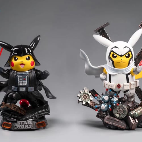 SD ดาร์กเวเดอร์ darthvader & แม้กนีโต้ Magneto cos ปิกกะจู Set (มัดจำ)[[SOLDOUT]]