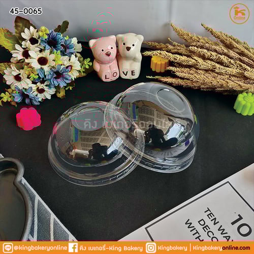 ฝาโดม 32 oz. ปาก 116 ไม่เจาะรู 50 ใบ