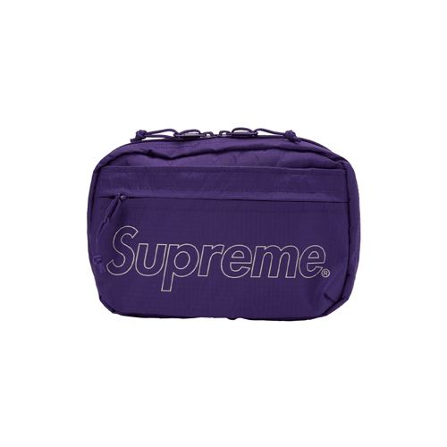 SUPREME SHOLDER FW18 BAG PURPLE