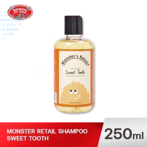 BUBBLE BEAR Monster Retail Shampoo Sweet Tooth 250ml.