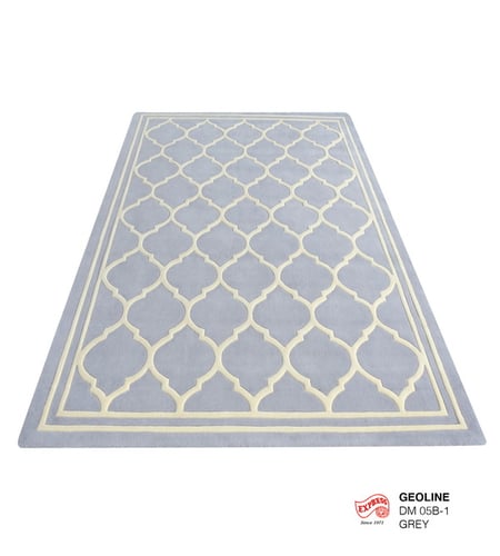 พรมรุ่น GEO LINE (L) DM 05B-1 L 160x230 ซม. GREY (พรีออเดอร์)