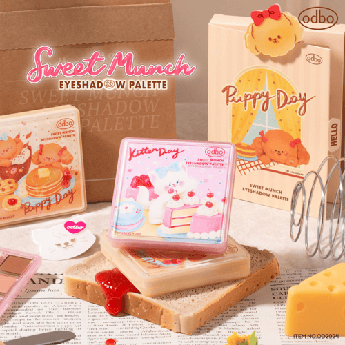 ODBO Sweet Munch Eyeshadow Palette 9g. OD2024