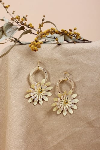 VANINA - THE INFLORE HOOPS EARRINGS