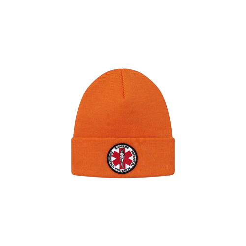 SUPREME HYSTERIC GLAMOUR FW17 BEANIE ORANGE