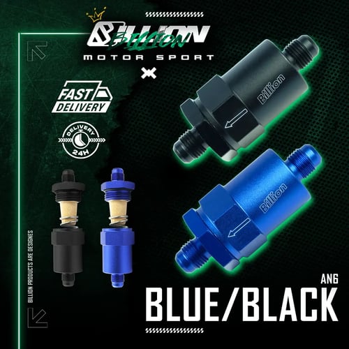 Fuel Filter กรองน้ำมันเชื้อเพลิง Billion AN6 30 Micron สีฟ้า (Blue)