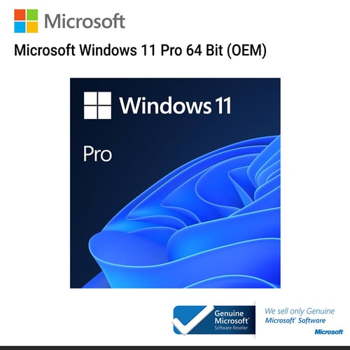 Microsoft Windows 11 Pro 64Bit Eng Intl 1pk DSP OEI DVD (OEM) FQC-10528