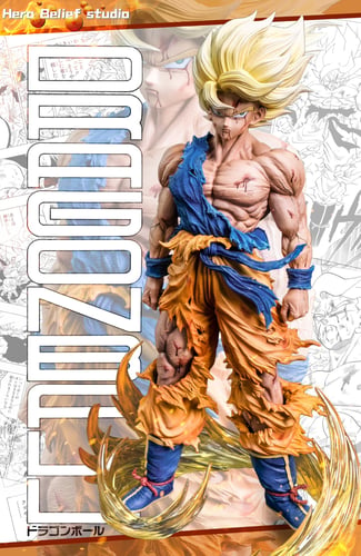 1/6 Goku Saiyan ซุปเปอร์ไซย่า โกคู by Hero Belief (มัดจำ) [[SOLD OUT]]