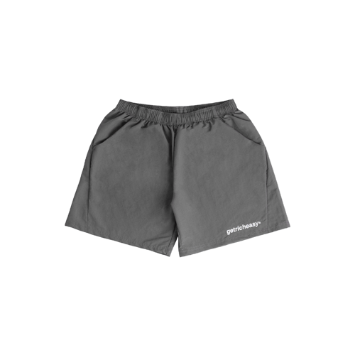 GETRICHEASY RIPSTOP NYLON SHORTS GREY