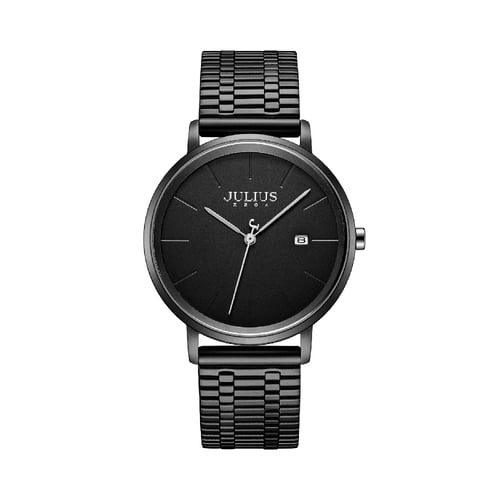 นาฬิกา Julius JA-1256 D สายสแตนเลส สีดำ